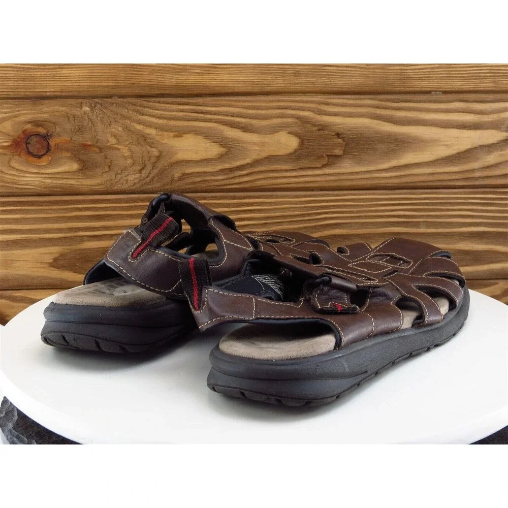 Ozark Trail Sz 9 Fishman Sandals Brown Synthetic‎ Men Hook & Loop